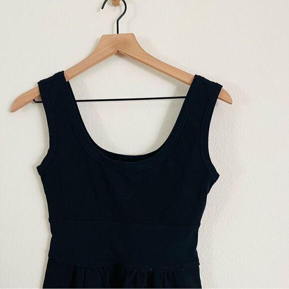 Diane von Furstenberg Women's Navy Blue Sleeveless Mini Dress Size 0 - Picture 2 of 5